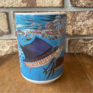 Guy Harvey Coffee Mug 2004 Ocean Life Excellent Condition!
